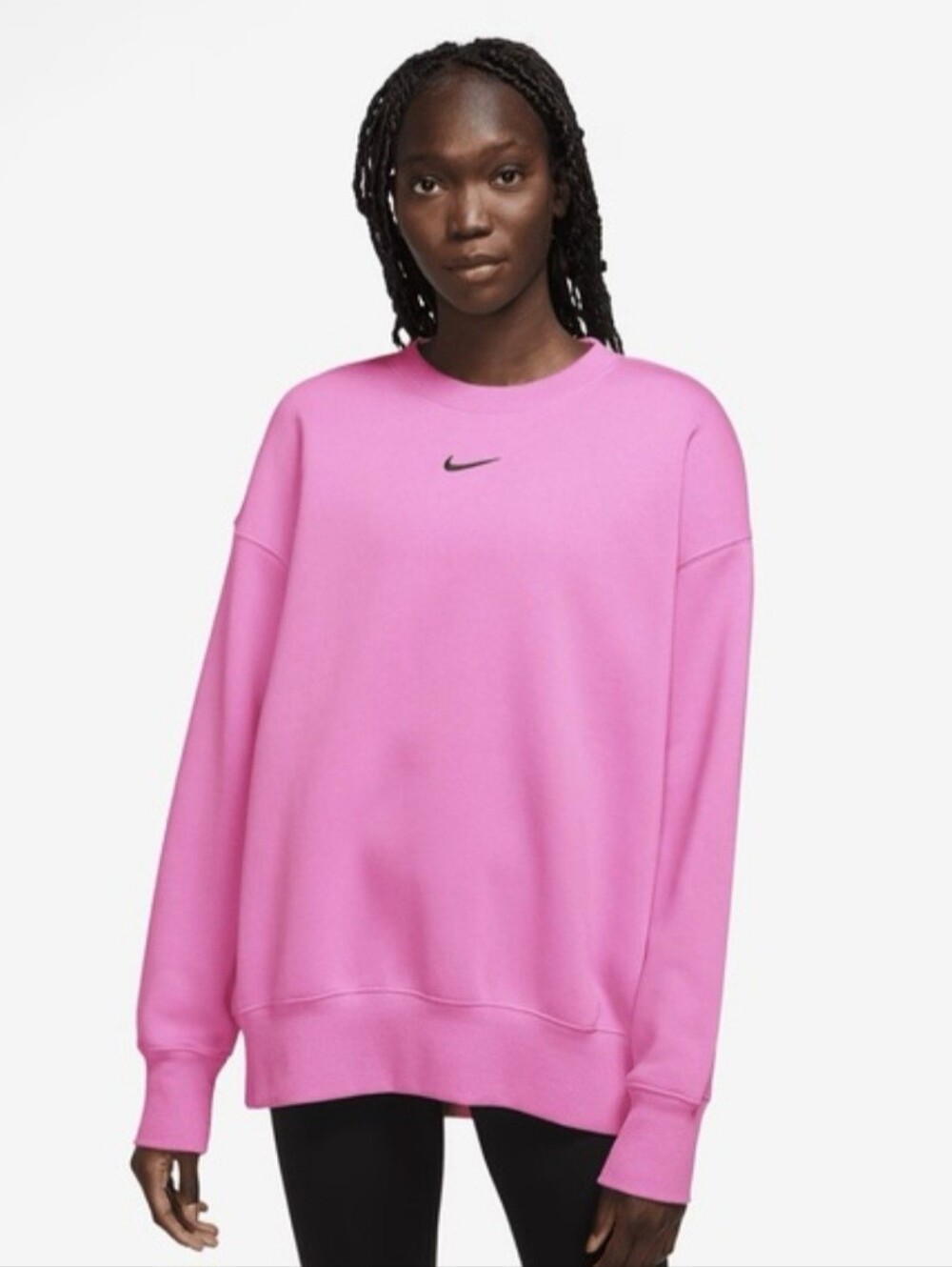 Nike Sportswear Phoenix Fleece Oversized Crewneck Sweatshirt - Womens XL